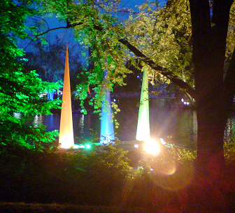 Beleuchtung zum Sommerfest